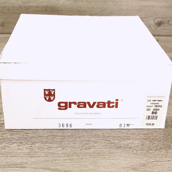 * NIB * $525 GRAVATI Bergdorf Goodman Women's 8.5 M Boot 3696 * add $15 Trees - Picture 12 of 15